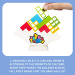 Balance Game Stacking Block Giocattolo di interazione da tavolo, Balance Game Toy