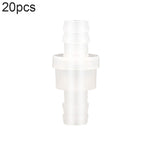 Valvola di ritegno della trachea della pompa dell'ossigeno dell'acquario da 20 pezzi, 4mm (Red), 4mm (Black), 4mm (White), 4mm (Blue), 8mm (Red), 10mm (White), 12mm (White), 4mm (White Red), 4mm (White Black)