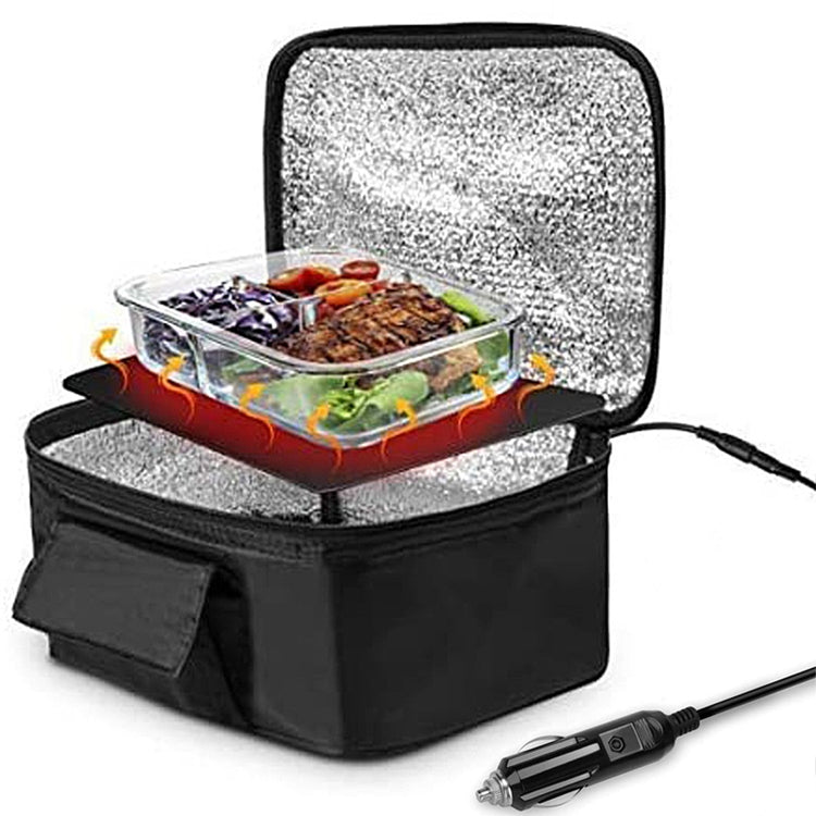 MZL005 Scaldavivande 12V Riscaldatore elettrico Contenitore portapranzo, Food Warmer Lunch Box