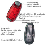 3 PCS Outdoor Cycling Night Running Luce calda per bicicletta Fanale posteriore, 3 LED Red, 3 LED Blue, 3 LED Green, 5 LED Red, 5 LED Blue, 5 LED Green