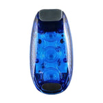 3 PCS Outdoor Cycling Night Running Luce calda per bicicletta Fanale posteriore, 3 LED Red, 3 LED Blue, 3 LED Green, 5 LED Red, 5 LED Blue, 5 LED Green