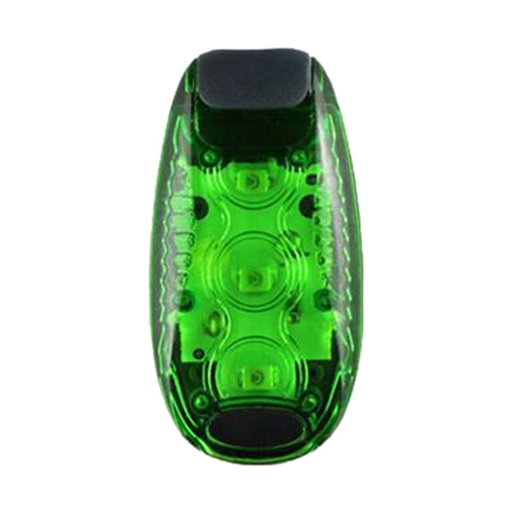 3 PCS Outdoor Cycling Night Running Luce calda per bicicletta Fanale posteriore, 3 LED Red, 3 LED Blue, 3 LED Green, 5 LED Red, 5 LED Blue, 5 LED Green