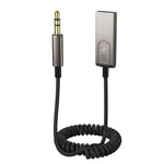 BY301 AUX Car Bluetooth 5.0 Ricevitore Adattatore Bluetooth per chiamate mobili, BY301