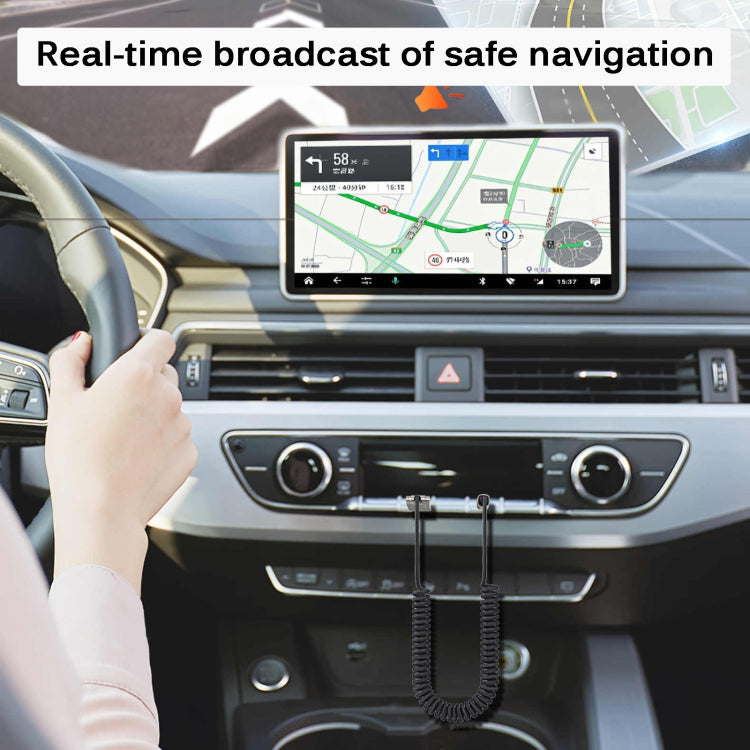 BY301 AUX Car Bluetooth 5.0 Ricevitore Adattatore Bluetooth per chiamate mobili, BY301