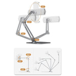 Supporto regolabile per tablet e smartphone Boneruy P47