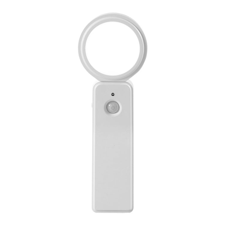 Luce notturna di ricarica USB a induzione intelligente del corpo umano a LED da 1,2 W, Sensor Warm Light, Sensor White Light