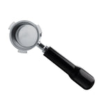 Maniglia senza fondo per macchina da caffè in lega di zinco per DeLonghi, stile:, Beech Flat Button, Plastic, Bamboo Without Button, Red Gem Without Button, Red Gem Two Wire Circle, Red Gem Straight, Black Rosewood Straight, Red Rosewood Flat Button   ...