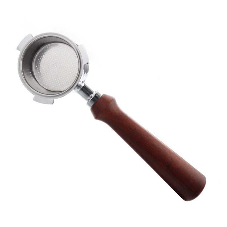 Maniglia senza fondo per macchina da caffè in lega di zinco per DeLonghi, stile:, Beech Flat Button, Plastic, Bamboo Without Button, Red Gem Without Button, Red Gem Two Wire Circle, Red Gem Straight, Black Rosewood Straight, Red Rosewood Flat Button   ...