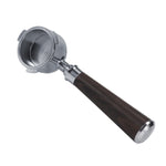 Maniglia senza fondo per macchina da caffè in lega di zinco per DeLonghi, stile:, Beech Flat Button, Plastic, Bamboo Without Button, Red Gem Without Button, Red Gem Two Wire Circle, Red Gem Straight, Black Rosewood Straight, Red Rosewood Flat Button   ...