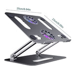 Supporto pieghevole in lega di alluminio per notebook fino a 17,3