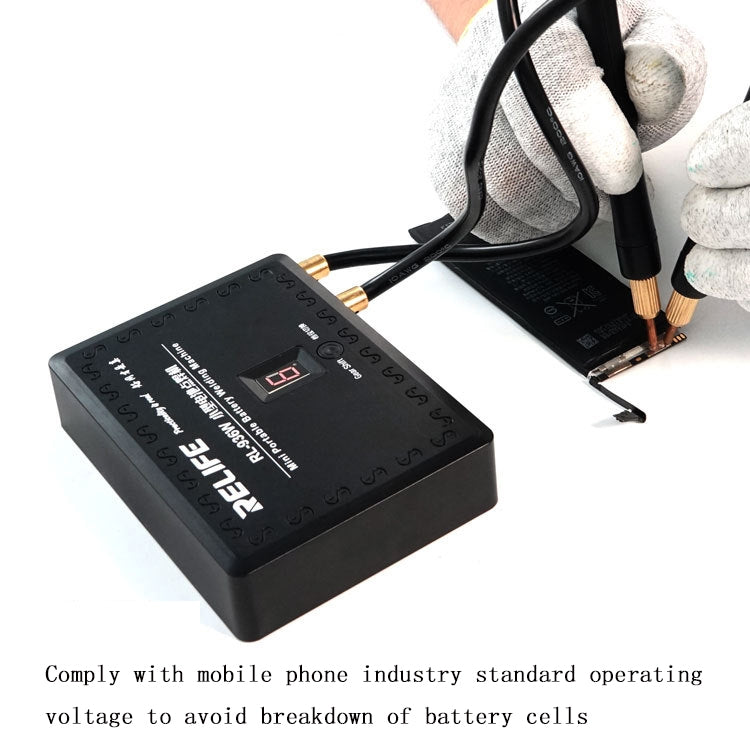 RL-936W Saldatrice a punti portatile per riparazione di telefoni cellulari, Spot Welding Pen, Spot Welding Pen + Fixed Plate
