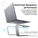 BONERUY P49 Supporto rialzato per notebook a dissipazione di calore in lega di alluminio