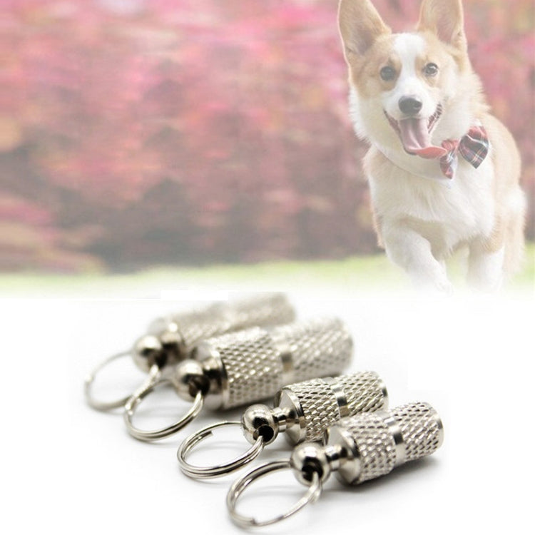 Ciondolo collare anti-smarrimento per cani in ottone