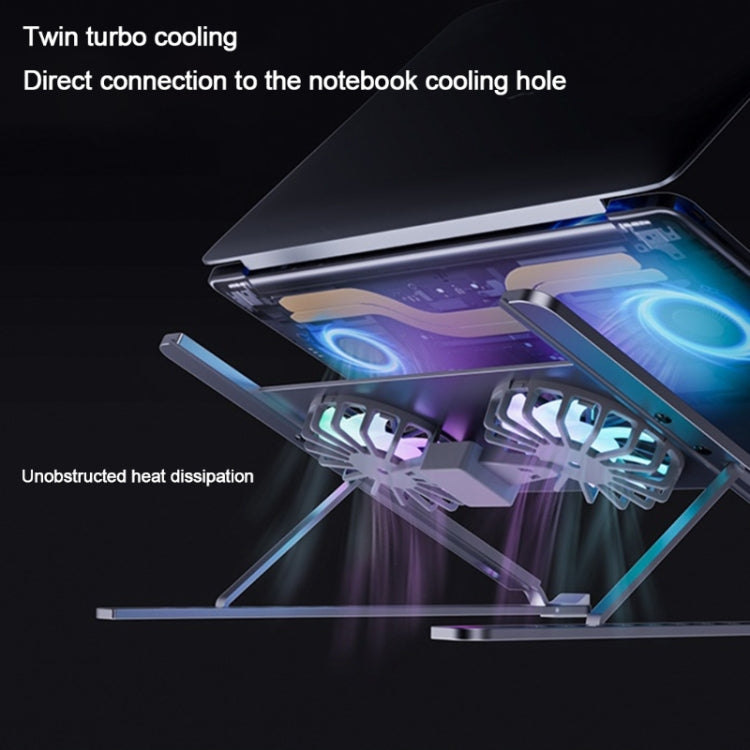 Ventola raffreddamento notebook BONERUY P11F con cavo Type-C