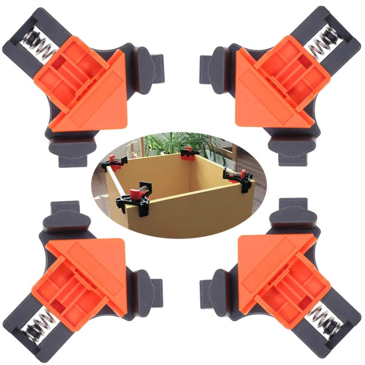 4 pz/set clip ad angolo retto per la lavorazione del legno a 90 gradi, Right Angle Clip