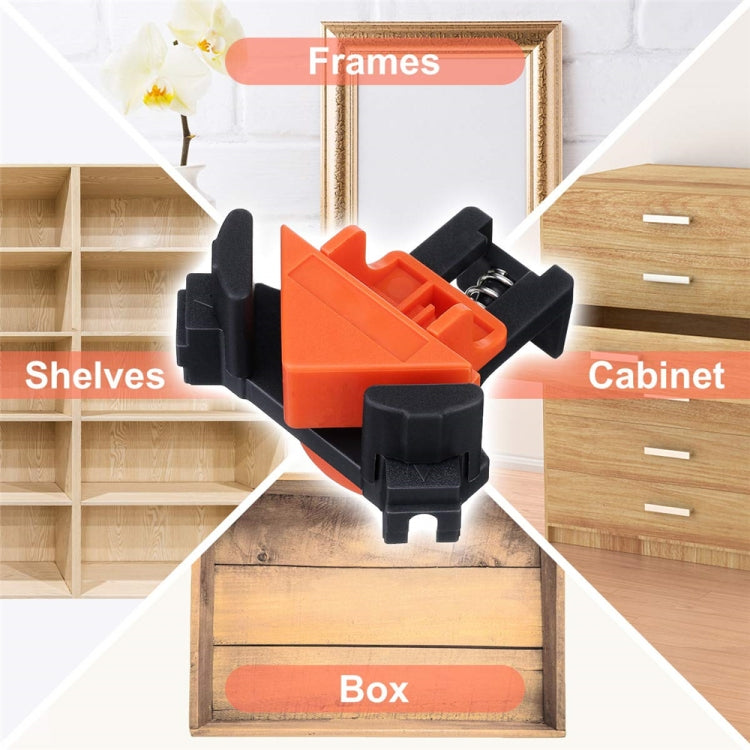 4 pz/set clip ad angolo retto per la lavorazione del legno a 90 gradi, Right Angle Clip