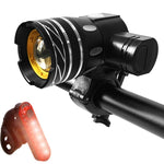 7602 LED Luce anteriore per bicicletta con zoom telescopico a ricarica USB, specifica:, Headlight, Headlight + 928 Taillight, Headlight + 056 Taillight, Headlight + 313 Taillight, Headlight + Gem Lamp, Headlight +11034 Taillight                        ...
