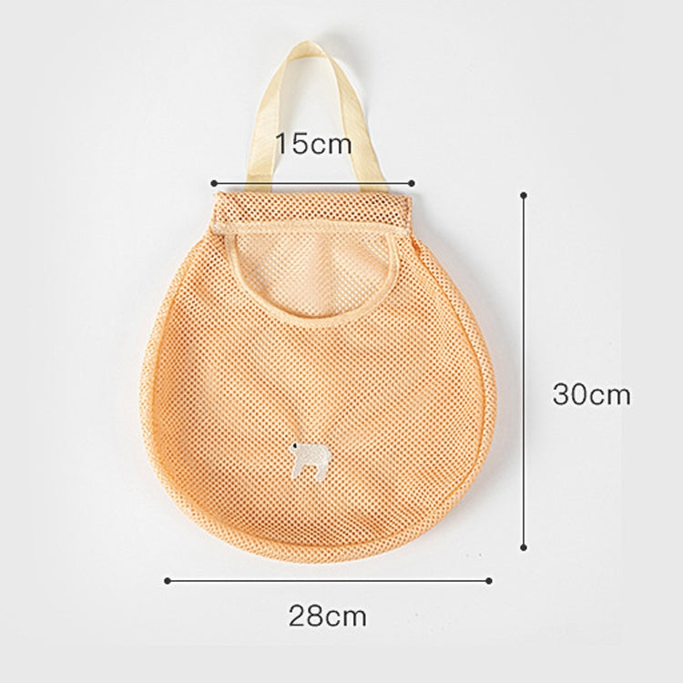 3 PCS yq007 Cucina Multi-Funzione Appeso A Parete Frutta E Verdura Borse di Stoccaggio Portatile Borsa a Rete Cava