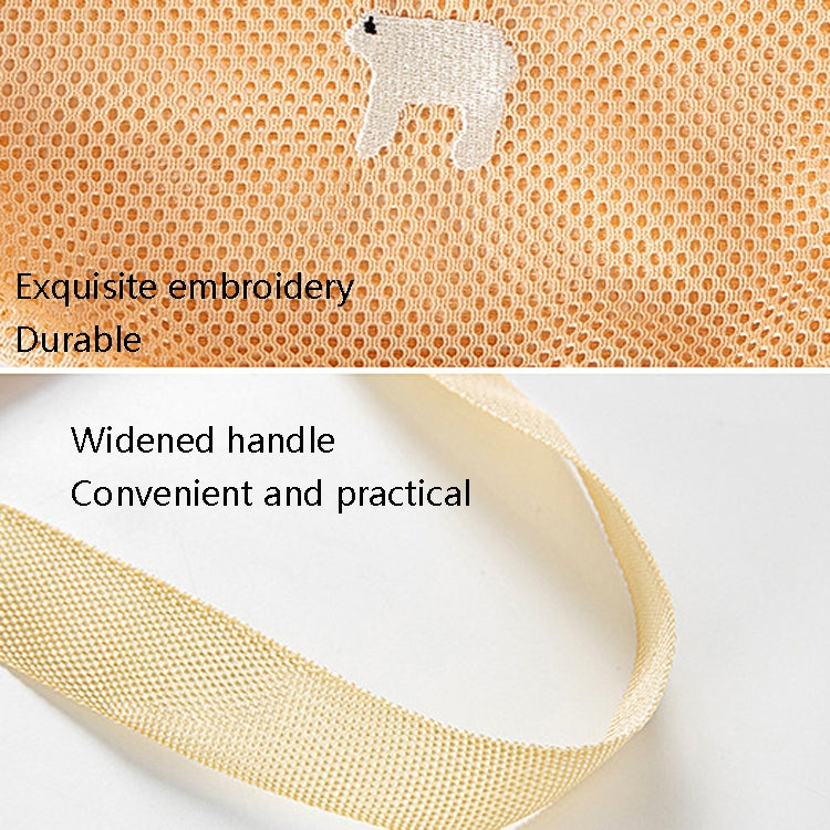 3 PCS yq007 Cucina Multi-Funzione Appeso A Parete Frutta E Verdura Borse di Stoccaggio Portatile Borsa a Rete Cava