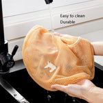 3 PCS yq007 Cucina Multi-Funzione Appeso A Parete Frutta E Verdura Borse di Stoccaggio Portatile Borsa a Rete Cava