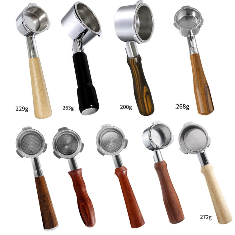 Manico senza fondo per caffettiera in lega di zinco DL-1 per Dongling, stile:, Beech Two Coils, Plastic, Black Rosewood, Red Gem, Black Rosewood Buckle, Red Gem Curved, Red Rosewood Straight, Red Gem Without Buckle, Bamboo Without Buckle