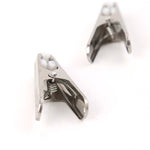 20 pezzi multifunzionali in acciaio inox portabiancheria porta mollette clip di stoccaggio, Clothes Storage Clip