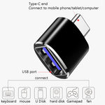 Adattatore OTG USB 3.0 femmina a USB-C tipo C