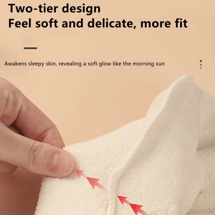 Maschera per il viso con asciugamano per impacchi caldi e freddi, stile:, Single Hole Without Straps, Single Hole With Straps, Three Holes With Straps