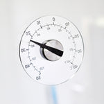 T9110D Termometro da esterno per porte e finestre Termometro impermeabile diviso in vetro, T9110D
