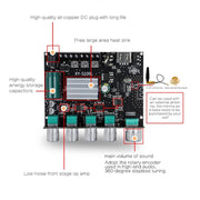 XINYI XY-S100L Modulo scheda di alimentazione Bluetooth Sini Audio Channel 2.1, XY-S100L