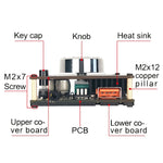 Mini ricevitore audio Bluetooth stereo ZK-1002M 100Wx2