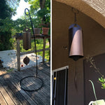 Campanelli eolici in metallo retrò con decorazione da cortile all'aperto, Retro Metal Wind Chimes