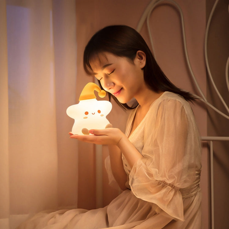 Luce notturna da comodino colorata con stelle in silicone, specifiche:, Touch Sensor, Remote Control