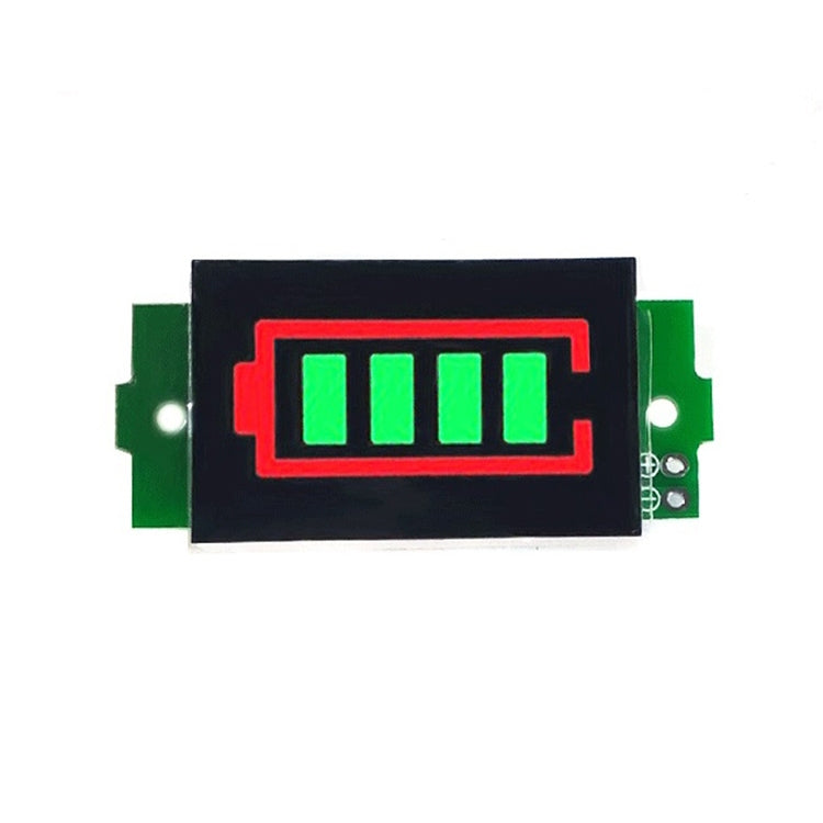 Modulo display indicatore livello carburante batteria al litio, Green, Blue