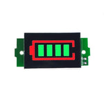 Modulo display indicatore livello batteria al litio 3-34V
