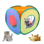 B18210 Tunnel per gatti quadrato Contenitore pieghevole per gatti