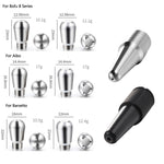 Ugello vapore macchina da caffè, For Breville 8 Series, Style: 4 Holes, For Breville 8 Series, Style: 3 Holes, For Most Model, Style: 3 Holes, For Most Model, Style: 4 Holes, For Barsetto, Style: 3 Holes, For Barsetto, Style: 4 Holes                   ...