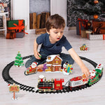 Modello vagone ferroviario per decorazione albero di Natale