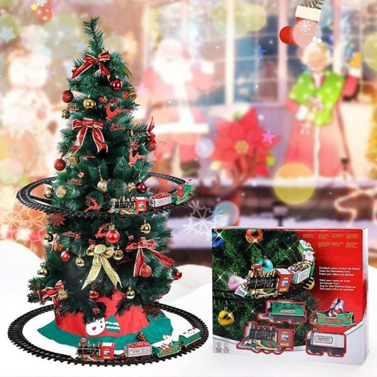 Modello vagone ferroviario per decorazione albero di Natale