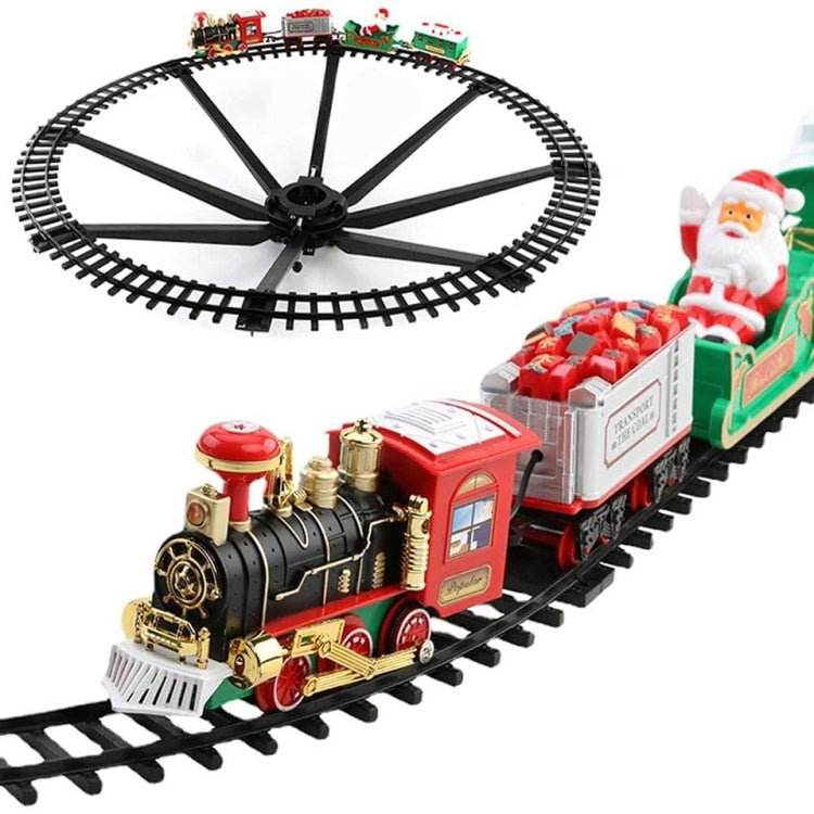 Modello vagone ferroviario per decorazione albero di Natale