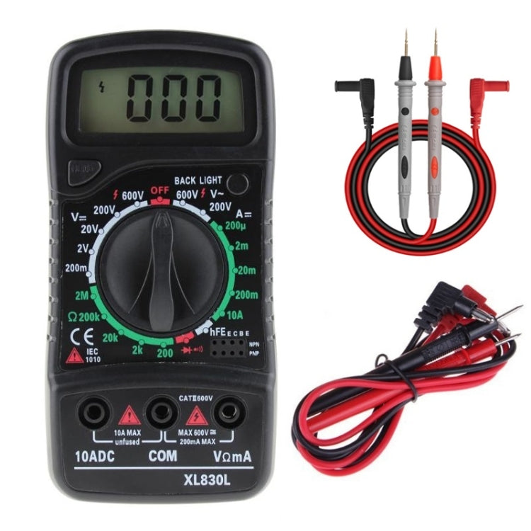 Multimetro digitale ANENG XL830L con display LCD