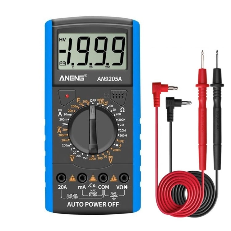 Multimetro digitale ANENG AN9205A ad alta precisione