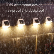 Lampada da parete solare impermeabile 8 LED IP65