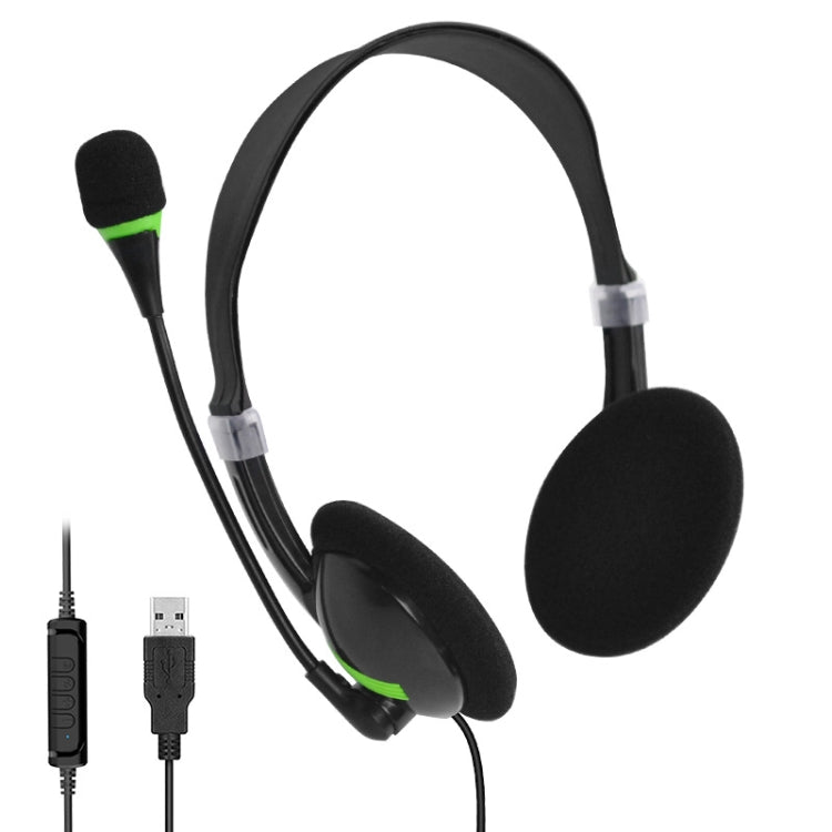 USB440 Cavo USB universale per computer Testa indossabile Elettricità Musica Voce Cuffie