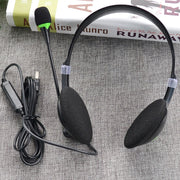 USB440 Cavo USB universale per computer Testa indossabile Elettricità Musica Voce Cuffie