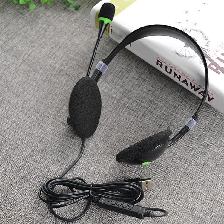 USB440 Cavo USB universale per computer Testa indossabile Elettricità Musica Voce Cuffie