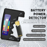 Rilevatore di tensione di alimentazione della batteria ANENG 1,5 V / 9 V, Silver, Black