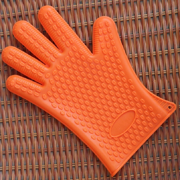 2 guanti da forno per forno a microonde con isolamento in silicone, Blue, Green, Yellow, Pink, Purple, Orange