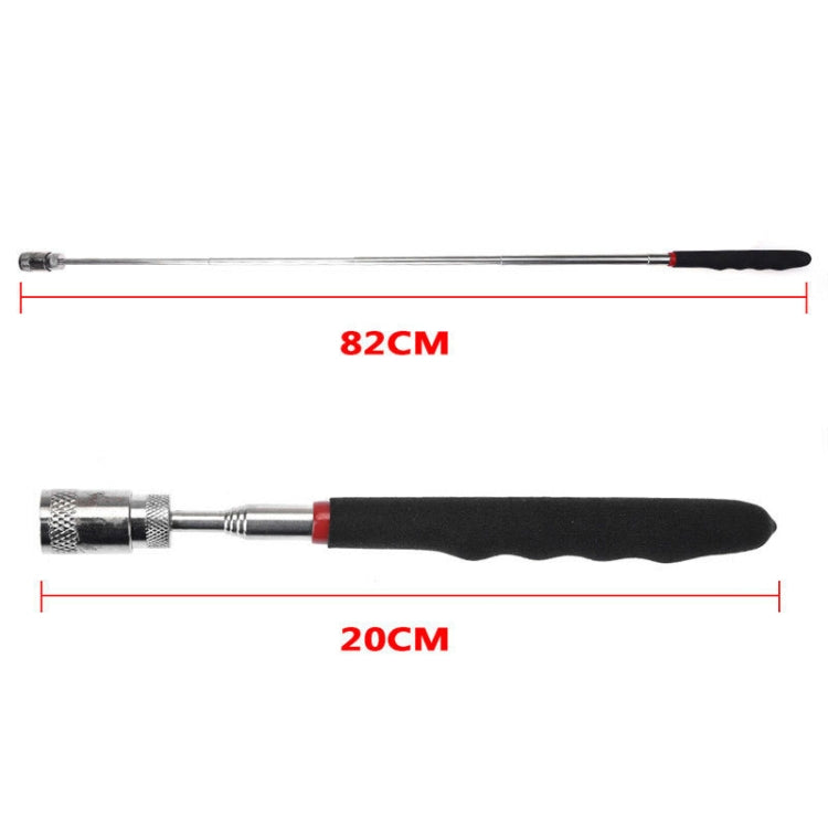 2 PCS LED Strong Iron Rod Car Metal Fetcher Strumento di ferro assorbito, Strong Iron Rod
