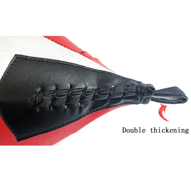 Palla da boxe sospesa a forma di pera, Black Red White, Red